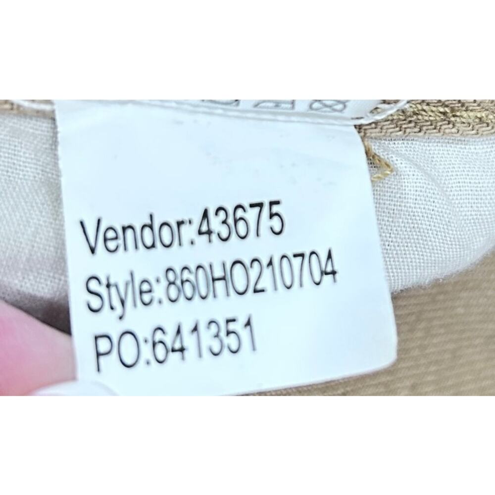 Pacsun Beige Cream Two-Tone Paneled High Waist Button Fly Straight Leg Dad Jean - Picture 11 of 11
